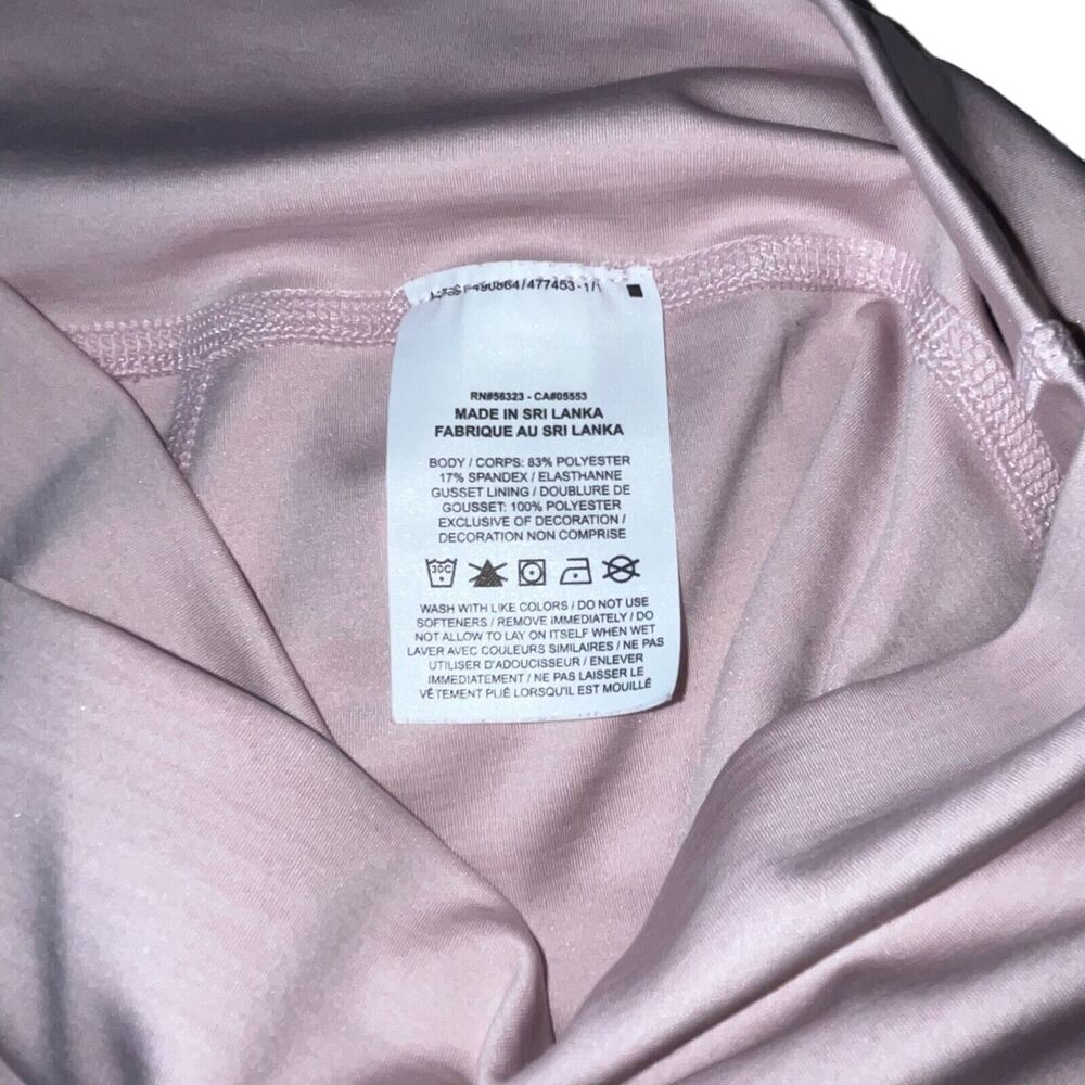 Nike Womens Yoga Wrap High Waist Leggings cj4215-516 Plum Chalk Barely Rose L - Picture 16 of 16